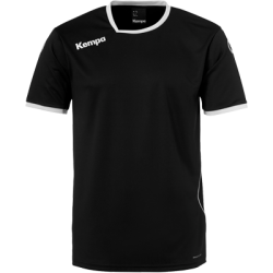 Tricou de joc handbal Kempa Curve negru/alb