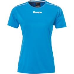 Tricou antrenament dama Kempa Poly albastru